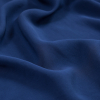 Deep Cobalt Blue Rayon Crepe - Detail | Mood Fabrics
