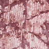 Dusty Rose Sequined Stretch Velour - Detail | Mood Fabrics