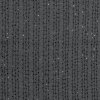 Gray and Black Sequin Striped Jersey Knit | Mood Fabrics