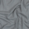 Pale Gray and Pink Plaid Lightweight Wool Woven | Mood Fabrics