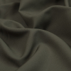 Dark Olive Polyester Twill - Detail | Mood Fabrics