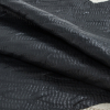 Phillip Lim Medium Black and Ivory Bonded Lamb Leather and Wool Knit - Folded | Mood Fabrics