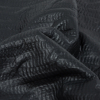 Phillip Lim Medium Black and Ivory Bonded Lamb Leather and Wool Knit - Detail | Mood Fabrics