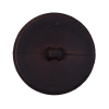 Brown Etched Plastic Shank-Back Button - 50L/32mm - Detail | Mood Fabrics