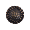Italian Antique Gold Metal Shank Back Button - 40L/25mm | Mood Fabrics