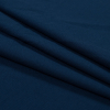 Navy Cotton Knit Pique - Folded | Mood Fabrics