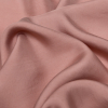 Dusty Rose Washed Copper and Rayon Twill - Detail | Mood Fabrics