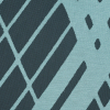 Aqua Abstract Burnout Jersey - Detail | Mood Fabrics