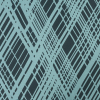 Aqua Abstract Burnout Jersey | Mood Fabrics