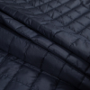 Maritime Blue Large Square Quilted Coating - Folded | Mood Fabrics