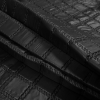 Black Square Quilted Coating - Folded | Mood Fabrics