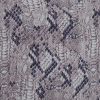 Purple Reptilian Silk Chiffon | Mood Fabrics