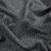 Alice & Olivia Black and White Stretch Knit Tweed - Detail | Mood Fabrics