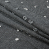 Charcoal Distressed French Terry - Folded | Mood Fabrics