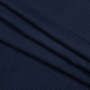 Navy 4x2 Rayon Rib Knit - Folded | Mood Fabrics
