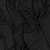 Black 4x2 Rayon Rib Knit | Mood Fabrics