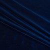 Royal Blue Stretch Velour - Folded | Mood Fabrics