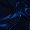 Royal Blue Stretch Velour - Detail | Mood Fabrics