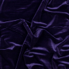 Purple Stretch Velour | Mood Fabrics