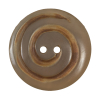 Natural Horn Coat Button - 54L/34mm | Mood Fabrics