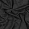 Charcoal 1x1 Wool Rib Knit | Mood Fabrics
