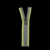 #5 Invisible Fluorescent Yellow Reflective Zipper - 5 - Detail | Mood Fabrics
