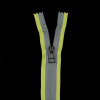#5 Invisible Fluorescent Yellow Reflective Zipper - 5 | Mood Fabrics