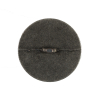 Italian Dark Silver Floral Metal Shank Back Button - 40L/25mm - Detail | Mood Fabrics