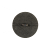 Italian Dark Silver Floral Metal Shank Back Button - 36L/23mm - Detail | Mood Fabrics