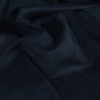 Midnight Blue Stretch Cotton Corduroy - Detail | Mood Fabrics