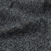 Heather Charcoal Thick Cotton French Terry - Detail | Mood Fabrics