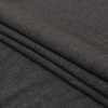 Charcoal Bamboo and Merino Wool Stretch Fleece - Folded | Mood Fabrics