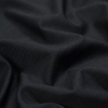 Charcoal Super 150 Wool Suiting - Detail | Mood Fabrics