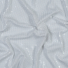 White Jersey Knit with All-Over Circle Sequins | Mood Fabrics