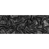 Black Lightweight Linen Woven with Metallic Silver Foil - Full | Mood Fabrics