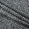 Heathered Charcoal Brushed Cotton Knit - Folded | Mood Fabrics
