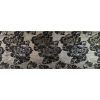 Black and Metallic Gold Quilted Floral Jacquard - Full | Mood Fabrics
