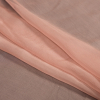 Creole Pink Crinkled Silk Chiffon - Folded | Mood Fabrics