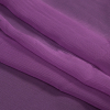Regal Purple Crinkled Silk Chiffon - Folded | Mood Fabrics