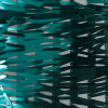 Shiny Emerald Fringe Sequin Fabric - Detail | Mood Fabrics