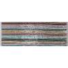 Shiny Rainbow Striped Sequin Fabric - Full | Mood Fabrics