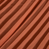 Tangerine Accordion Pleated Chiffon - Detail | Mood Fabrics