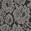Desert Taupe Tie Dye Floral Cotton Lace - Detail | Mood Fabrics