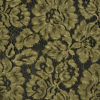 Avocado Tie Dye Floral Cotton Lace - Detail | Mood Fabrics