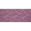Pink Geometric Burnout Jacquard - Full | Mood Fabrics