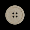 French Beige Speckled 4-Hole Button - 40L/25mm | Mood Fabrics