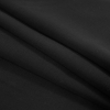 Black Two-Ply Stretch Virgin Wool Crepe Suiting - Folded | Mood Fabrics