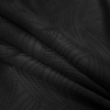 Jason Wu Black on Black Abstract Rayon Jacquard - Folded | Mood Fabrics