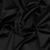 Jason Wu Black Satin with Dark Navy Twill Backing | Mood Fabrics