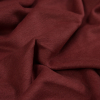 Dusty Rose Stretch One Sided Fleece-Backed Knit - Detail | Mood Fabrics